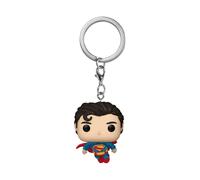 Funko Pop! Keychain: Superman 2025- Superman - Neuartiger Schlüsselanhänger - Vinyl-Minifigur Zum Sammeln - Strumpffüller - Geschenkidee - Offizielle Handelswaren - Minifigur