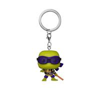 Funko Pop! Keychain: Teenage Mutant Ninja Turtles (TMNT) Donatello - Neuartiger Schlüsselanhänger - Vinyl-Minifigur Zum Sammeln - Strumpffüller - Geschenkidee - Offizielle Handelswaren