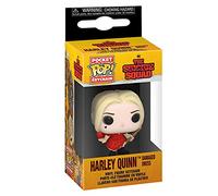 Funko Pop! Keychain: TSS - Harley Quinn - (Damaged Dress) - Suicide Squad 2 - Neuartiger Schlüsselanhänger - Vinyl-Minifigur Zum Sammeln - Strumpffüller - Geschenkidee - Offizielle Handelswaren