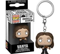 Funko Pop! Keychain: Umbrella Academy - Vanya Hargreeves - Weiß Chase - Neuartiger Schlüsselanhänger - Vinyl-Minifigur Zum Sammeln - Strumpffüller - Geschenkidee - Offizielle Handelswaren - TV Fans