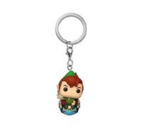 Funko Pop! Keychain: WDW50- Peter On PPF - Captain Hook - Disney World 50th Anniversary - Neuartiger Schlüsselanhänger - Vinyl-Minifigur Zum Sammeln - Strumpffüller - Geschenkidee - Minifigur