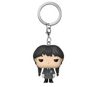 Funko Pop! Keychain: Wednesday Addams - Wednesday Addams - Neuartiger Schlüsselanhänger - Vinyl-Minifigur Zum Sammeln - Strumpffüller - Geschenkidee - Offizielle Handelswaren - TV Fans