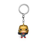 Funko Pop! Keychain: WW 80th-Wonder Woman - (Flashpoint) - DC Comics - Neuartiger Schlüsselanhänger - Vinyl-Minifigur Zum Sammeln - Strumpffüller - Geschenkidee - Offizielle Handelswaren