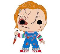 Funko Pop! Large Enamel Pin Horror: Chucky - Chucky Emaille-Nadeln - Niedliche Brosche Zum Sammeln - Für Rucksäcke & Taschen - Geschenkidee - Offizielle Handelswaren - Movies Fans
