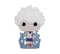 Funko Pop! Large Enamel Pin HUNTERxHUNTER: Killua Zoldyck Chase - Hunter X Hunter (HXH) Emaille-Nadeln - Niedliche Brosche Zum Sammeln - Für Rucksäcke & Taschen - Geschenkidee - Anime Fans