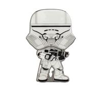 Funko Pop! Large Enamel Pin STAR WARS: First Order Jet Trooper White Emaille-Nadeln - Niedliche Brosche Zum Sammeln - Für Rucksäcke & Taschen - Geschenkidee - Offizielle Handelswaren