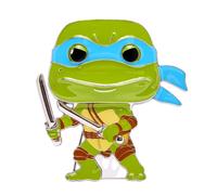 Funko Pop! Large Enamel Pin Teenage Mutant Ninja Turtles (TMNT) : Leonardo Emaille-Nadeln - Niedliche Brosche Zum Sammeln - Für Rucksäcke & Taschen - Geschenkidee - Offizielle Handelswaren