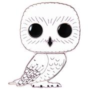 FUNKO Pop! Pin: Harry Potter - Hedwig (White Faux Suede) Variant Enamel Pin