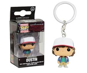 Funko Pop Schlüsselanhänger - Stranger Things - Dustin Figur, One Size