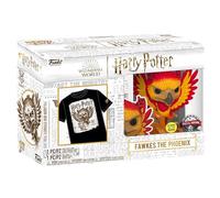 Funko Pop! & Tee: Harry Potter - Patronus DD - Small - (S) - T-Shirt - Kleidung mit Vinyl-Sammelfigur - Geschenkidee - Spielzeug und Kurzärmeliges Top Für Erwachsene Männer und Frauen