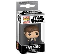 Funko POP Schlüsselanhänger Star Wars – Han Solo – Vinyl-Minifigur – Offizielle Handelswaren