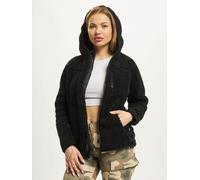 funktionale Brandit Damen Jacke Kordelzug Taschen Schwarz XXL