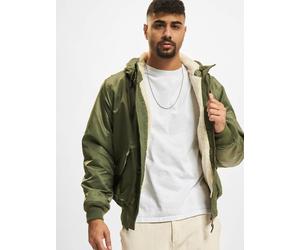 funktionale Brandit Herren Jacke große Kapuze Kordelzug Khaki 5XL