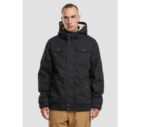 funktionale Brandit Herren Jacke mit Baumwolle Schwarz XL