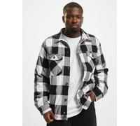 funktionale Brandit Herren Jacke mit Baumwolle Weiß/Schwarz XL