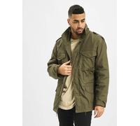 funktionale Brandit Herren Jacke Reißverschluss Taschen Khaki 3XL