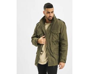 funktionale Brandit Herren Jacke Reißverschluss Taschen Khaki 5XL