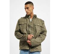 funktionale Brandit Herren Jacke Reißverschluss Taschen mit Baumwolle Khaki 5XL