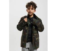 funktionale Brandit Unisex Jacke Reißverschluss Taschen Camouflage 170/176