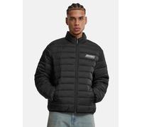 Winterjacke KARL KANI "Karl Kani Karl Kani Sport Patch Light Puffer Jacket", Damen, Gr. S, schwarz, 100% Polyester, mehrfarbig, normal, amerikanischer Ausschnitt, Jacken Winterjacke (24697507-S) schwa