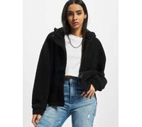 funktionale URBAN CLASSICS Damen Jacke große Kapuze Reißverschluss 260 g/m² Schwarz M