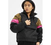 funktionale Urban Classics Damen Jacke Reißverschluss Kapuze 68 g/m² Schwarz M
