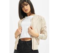 Urban Classics Damenjacke TB1217 Ladies Light Bomber Jacket – Elfenbein (Sand 208) – Größe L