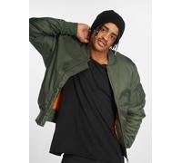 funktionale URBAN CLASSICS Herren Bomber-Jacke Übergangs-Jacke 108 g/m² Khaki L
