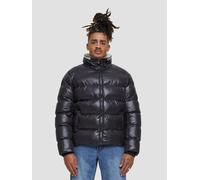 Urban Classics Pufferjacke aus recyceltem Material mit Reißverschluss am Kragen Herren S Schwarz