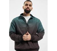 funktionale Urban Classics Herren Jacke Reißverschluss Mesh 78 g/m² Schwarz/Grün L