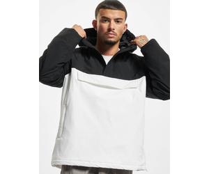 funktionale Urban Classics Herren Jacke Reißverschluss Taschen 110 g/m² Schwarz/Weiß M