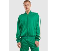 Allwetterjacke URBAN CLASSICS "Urban Classics Tennis Core Jacket", Herren, Gr. S, froggrün, 100% Polyester, mehrfarbig, normal, V-Ausschnitt, Jacken (19323350-S) froggrün