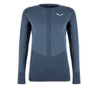 Funktionales Zebru Responsive Damen Longsleeve Tee - Salewa 6080 fluo coral IT 40 / DE 34