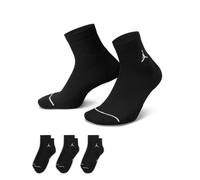 Funktionelle Knöchelsocken Nike JORDAN schwarz DX9655-010 - S