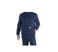 Funktions-Kapuzensweatjacke CARHARTT "Sweat", Herren, Gr. XL, blau (marineblau), Obermaterial: 65% Polyester PES. 27% Baumwolle CO. 8% Polyurethan PU., Sweatjacken (35441014-XL) marineblau