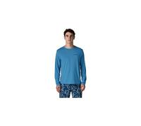 funktions t shirt patagonia capilene cool daily boardshort mit logo blau fur herren L
