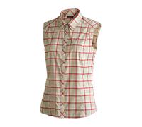 Maier Sports Sana sleeveless Frauen Funktionsbluse - 40 - brown check