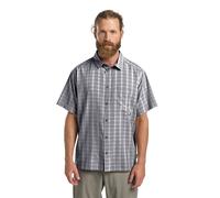Funktionshemd JACK WOLFSKIN "MESETA SHIRT M", Herren, Gr. L (52), N-Gr, check stark, Single Jersey, Obermaterial: 100% Polyester, Hemden (98371614-L) check stark