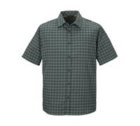 Funktionshemd KILLTEC "KOS 368 MN WVN SHRT", Herren, Gr. L, Normalgrößen, grau (dunkelgrün), Obermaterial: 100% Polyester, Hemden, Atmungsaktiv, schnelltrocknend, wasserabweisend (13822222-L) dunkelgr