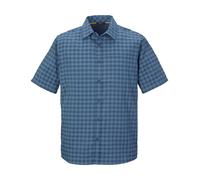 Funktionshemd KILLTEC "KOS 368 MN WVN SHRT", Herren, Gr. S, Normalgrößen, blau (stahlblau), Obermaterial: 100% Polyester, Hemden, Atmungsaktiv, schnelltrocknend, wasserabweisend (63658762-S) stahlblau