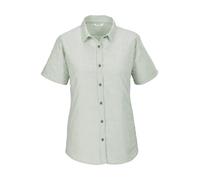 Funktionshemd KILLTEC "KOS 368 WMN WVN SHRT", Damen, Gr. 50, Normalgrößen, graugrün, Obermaterial: 100% Polyester, Hemden, Karierte, wasserabweisende, atmungsaktive Bluse (38158346-50) graugrün