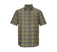 Funktionshemd KILLTEC "KOS 64 MN WVN SHRT", Herren, Gr. XL, Normalgrößen, olivgrün, Obermaterial: 100% Polyester;Futter: 100% Polyester, Hemden, Karierte Herrenhemd, schnelltrocknend, mit Brusttaschen