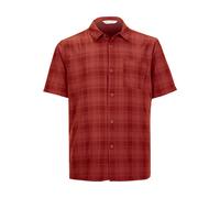 killtec Herren Funktionshemd KOS 98 MN WVN SHRT, Ziegelrot, 4XL, 38009-000