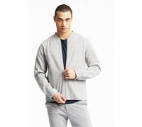 Funktionshemd LINDBERGH "Overshirt", Herren, Gr. XXL, N-Gr, grau (lt grau mix), Stoff, Obermaterial: 75% Polyester, 22% Viskose, 3% Elasthan. Futter: 95% Polyester, 5% Elasthan, slim fit normal, Rundh