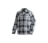 Maier Sports Camquadri M MännerFlanellhemd - 52 - grey check