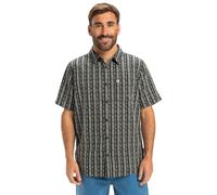 Quiksilver - Street Way S/S - Hemd, Gr. M, grau (BlackStreetWay)