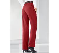Funktionshose COSMA, Damen, Gr. 104, Langgrößen, rot, 97% Baumwolle, 3% Elasthan, unifarben, lang, Hosen Funktionshose (223096-104) rot