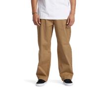 Funktionshose DC SHOES "Worker Baggy", Herren, Gr. 36(XL) / Länge 34(L), Länge 34, beige (incense), [Hauptstoff] 99% Baumwolle, 1% Elastan, Hosen Funktionshose (46015956-36) incense