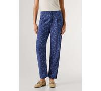 Funktionshose PEPE JEANS "Hose AMANDA PANT", Damen, Gr. L, blau (union blau), 75% Viskose, 25% Baumwolle, Hosen Funktionshose (25613555-L) union blau