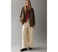 Funktionshose PEPE JEANS "Hose KHLOE", Damen, Gr. L, beige (weiß), 99% Baumwolle, 1% Elasthan, Hosen Funktionshose (20285309-L) weiß